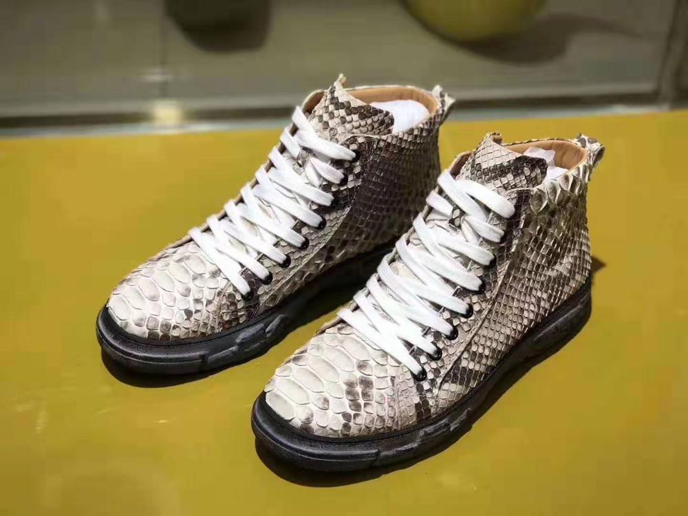 Real Genuine python skin leather men  shoe's