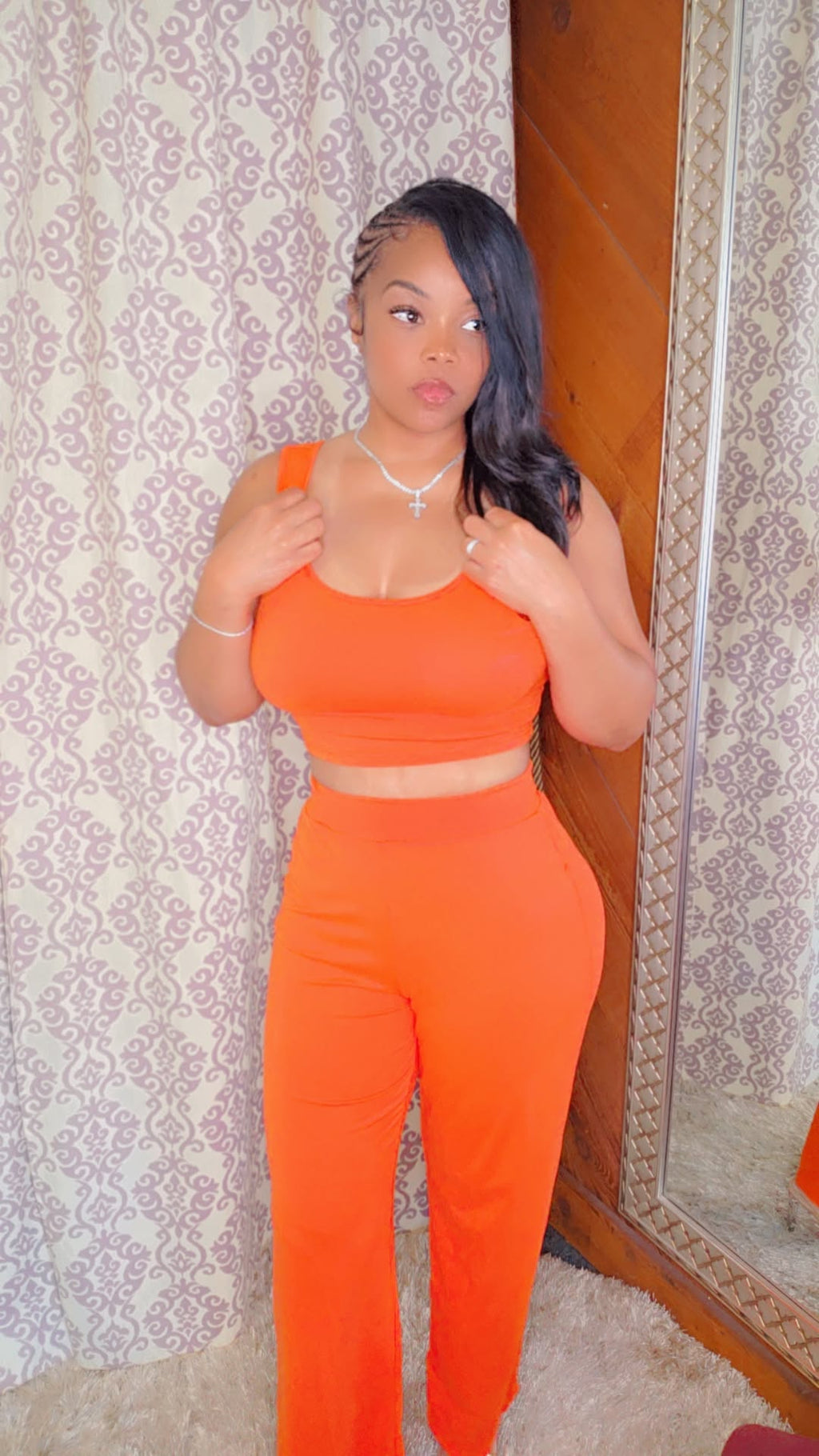 Robbin 2pc orange set