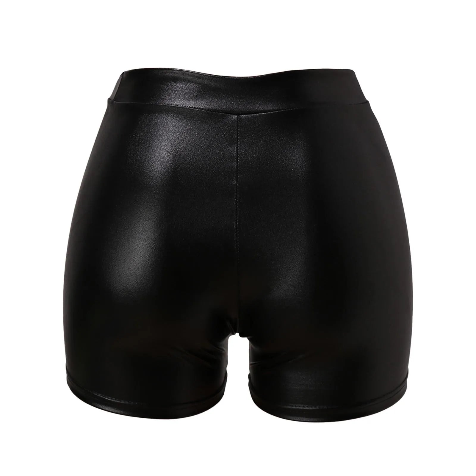 Leather High Waist shorts