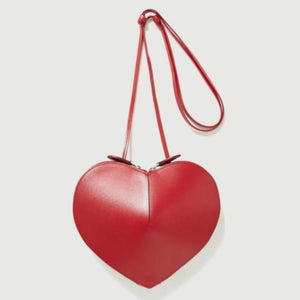 Peach Heart Shape Shoulder purse