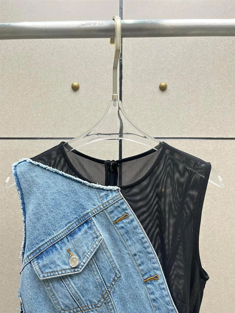 Denim Pocket Dress