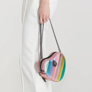 KG Shoulder Rainbow  Crossbody Bag