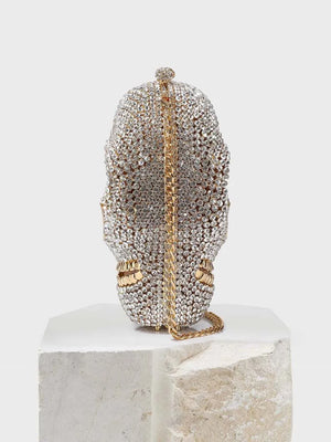 Diamond Skull Head Clutch