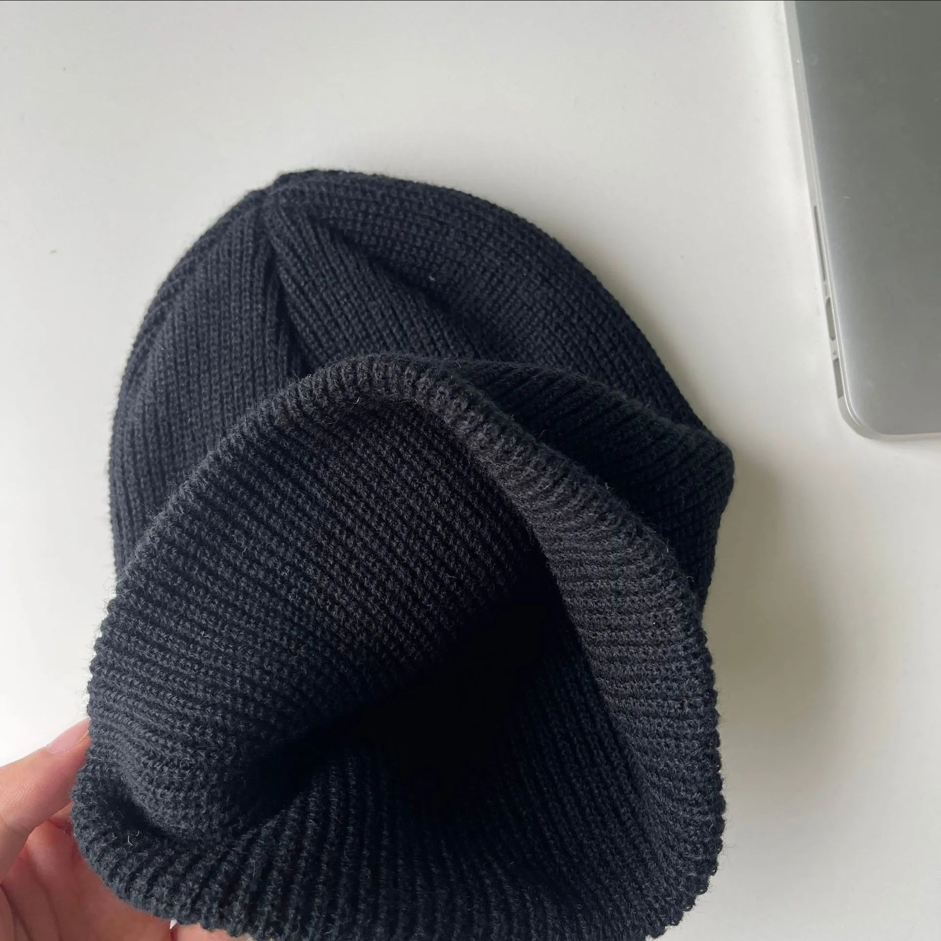 Diamond Cross Wool Hat