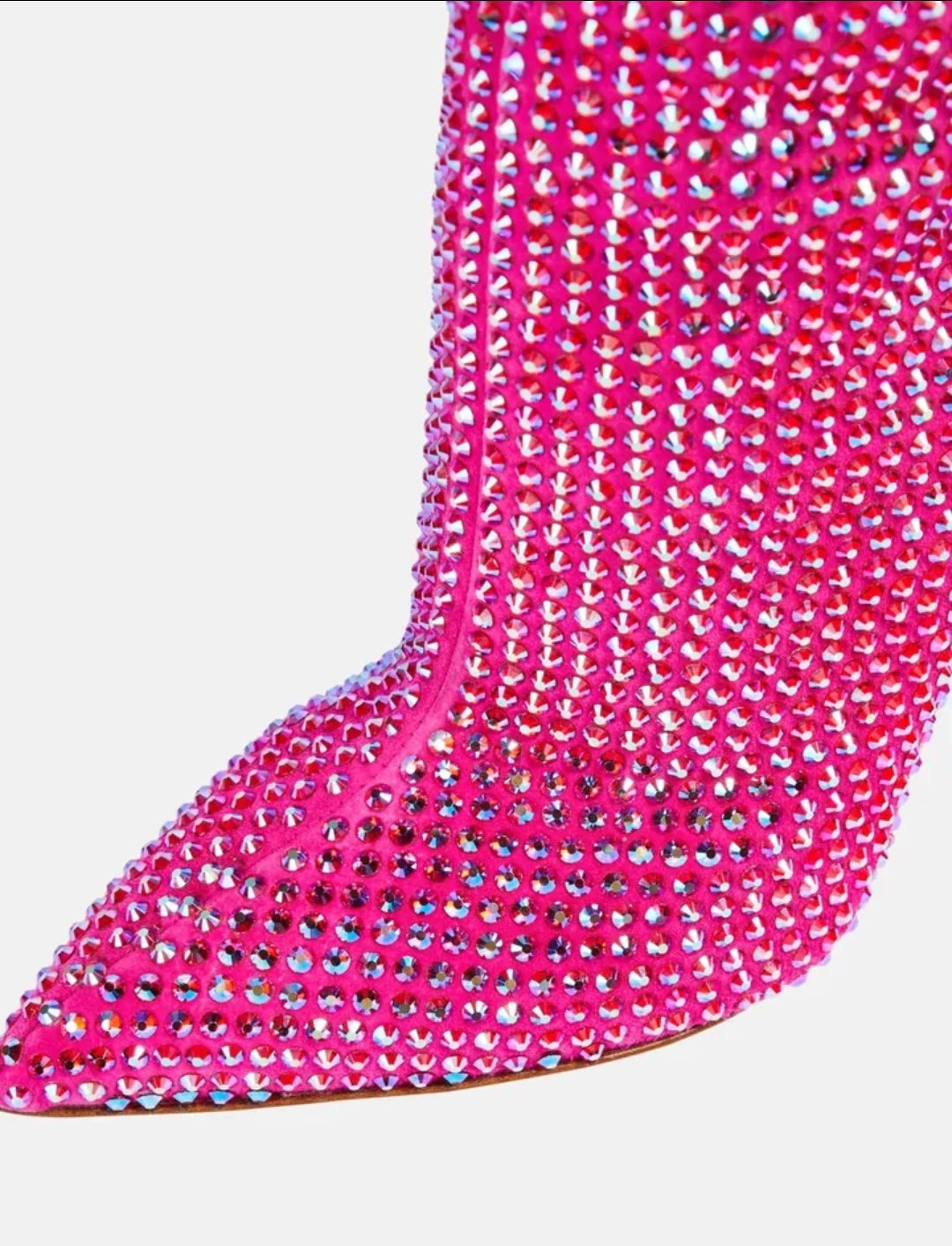 Studded pinky boots