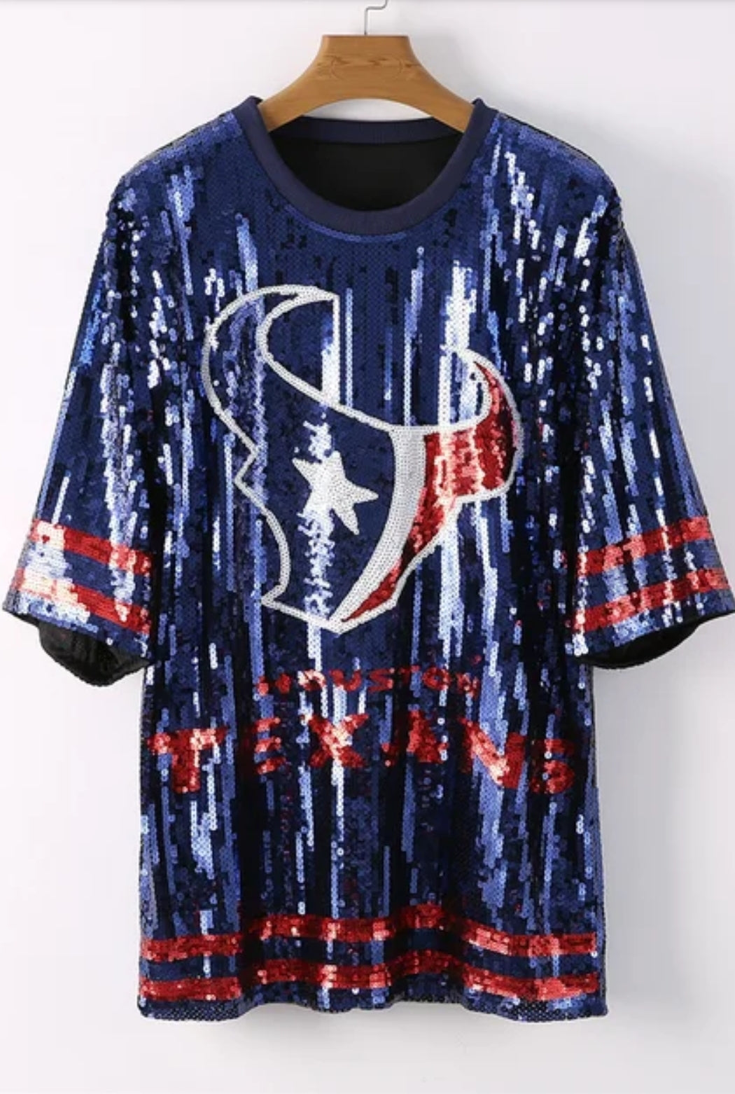 Texans Sequence shirt dress