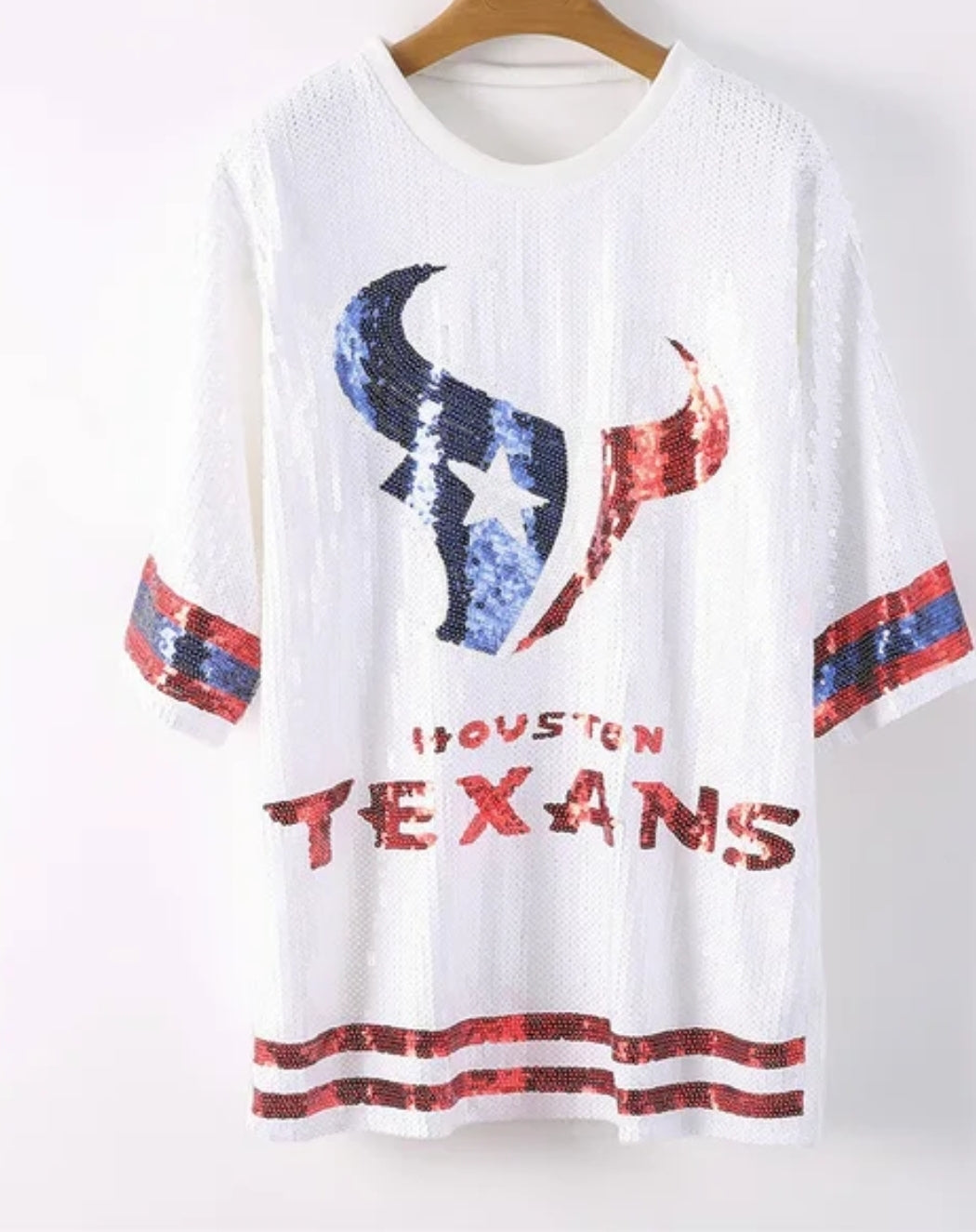 Texans Sequence shirt dress