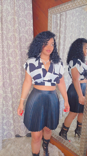 Unique crop top