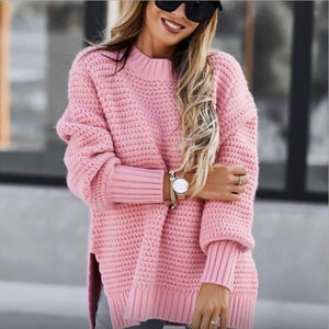 Styles pink sweater dress