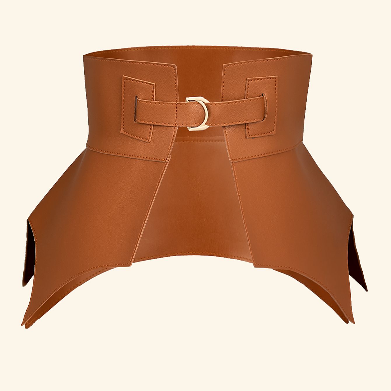 Leather Long Wide Corset Belts