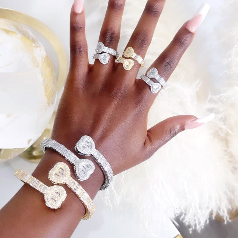 Bling Heart bracelets
