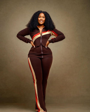 Two Piece Tracksuit Set
