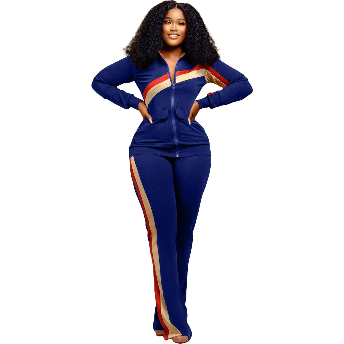 Two Piece Tracksuit Set