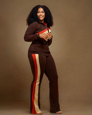 Two Piece Tracksuit Set