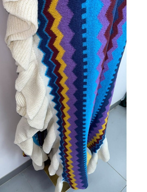 PULL OVER SHAWL SWEATER