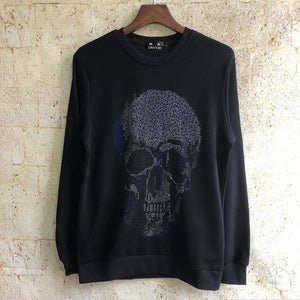 men's two piece crystal skull set