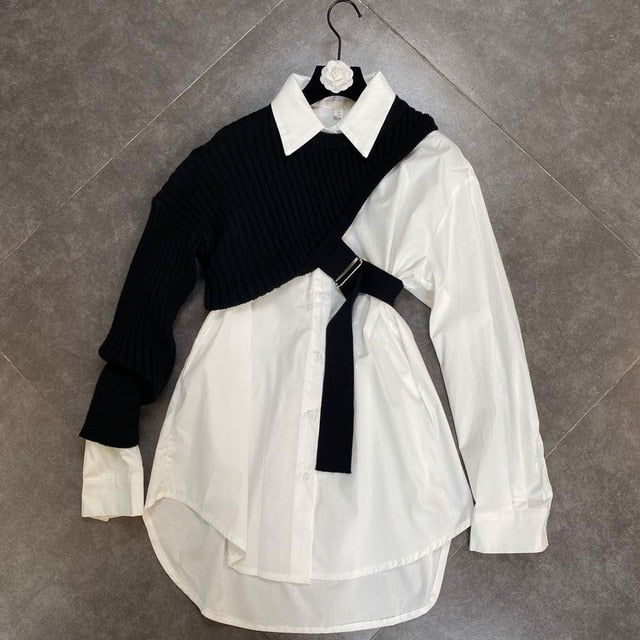 Prep two piece shirt set