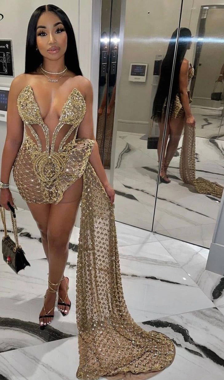 New New  high low dress